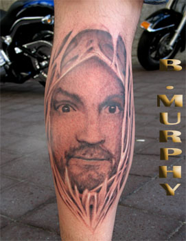 Tattoos - Skin Rips tattoos - MANSON